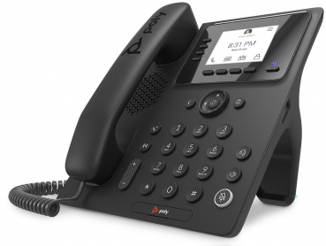 Poly CCX 350 Business Media Phone for Microsoft Teams, PoE 848Z7AA#AC3, 2200-49690-019