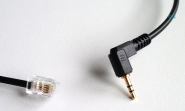 Duophon Kabel für Panasonic RJ auf 2,5mm Klinkenstecker DUO2568 NEU