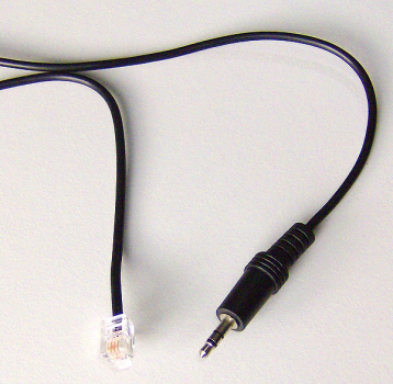 Preview: Duophon Kabel RJ9 auf 3,5mm Klinkenstecker DUO2567 NEU