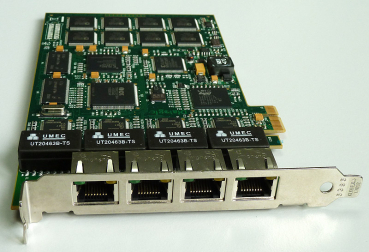 Preview: Eicon Dialogic Diva Card 4BRI-8 PCIE Siemens Cornet 813-083-01 Refurbished