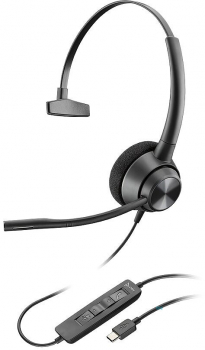 Poly EncorePro 310 USB-C Headset Monaural 760Q8AA, 214569-01