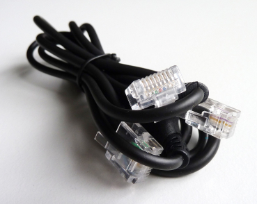Preview: IPN EHS-Adapter RJ9/RJ45 auf RJ45 für UNIFY Siemens DHSG Link für IPN W9xx Headset Serie IPN621