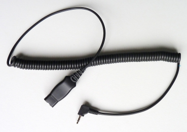IPN QD to 2,5mm 90 degrees jack plug IPN102