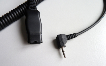 IPN QD to 2,5mm 90 degrees jack plug IPN102