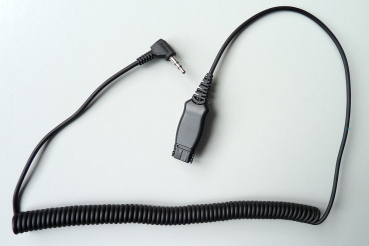 IPN QD to 3,5mm 90 degrees jack plug with 2 rings IPN103