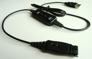 IPN QD/USB adapter cable with Swich Microsoft Lync optimized IPN111