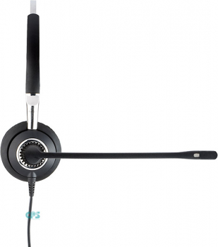 Jabra BIZ 2400 Duo, Noise-Cancelling, Wideband-Headset (QD), Mikrofonarm Free Spin 2489-825-109