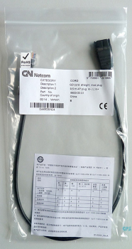 Jabra QD on RJ10 smooth 0,5 meters Rule occupancy 8800-00-01