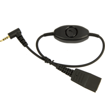 Jabra QD auf 2,5mm Klinke für Cisco Geräte 8800-00-79