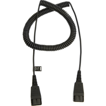 Jabra QD auf QD Verlängerungskabel spiral 0,5 - 2 Meter 8730-009