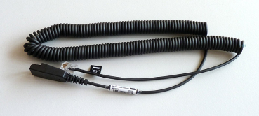 Jabra QD auf RJ45 spiral 0,5-2 m unbalanced für Siemens / Unify 8800-01-94
