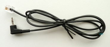 Jabra RJ10 auf 2,5mm Klinke 1,0 Meter für Panasonic / Duophon 8800-00-75