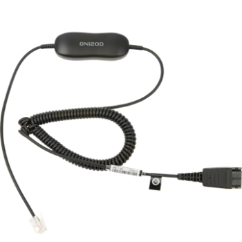 Jabra Smart Cord QD auf RJ9/RJ10 spiral 0,7-2 Meter 88011-99
