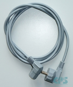 Unify Netzleitung Stromkabel EU abgewinkelt 2,5m Grau L30251-U600-A102 NEU