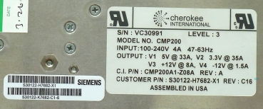 Netzteil Stromversorgung ACPCI CMP200 S30122-K7682-C1 S30122-H7682-X1 Refurbished