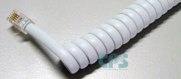 Hörerschnur Handapparateschnur OS 15, 20, 30, 40, 60 iceblue Ersatzteil V30146-H4009-L537 NEU
