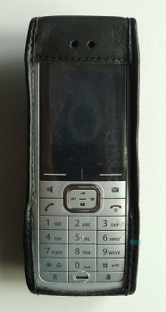 OpenStage SL4 Telefontasche Ledertasche mit Rotationsclip Öffnung unten 510SL4Pro NEU
