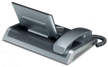 Preview: OpenStage 80 HFA V2 silver-blue Refurbished (B) Rot verfärbtes Display L30250-F600-C103