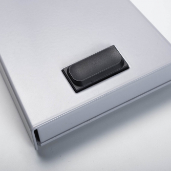 Preview: Plathosys CT-245 PRO, grau, USB Schwanenhalsmikrofon mit Schalttaste 104755