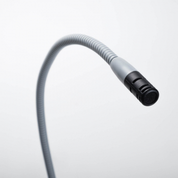 Preview: Plathosys CT-245 PRO, grau, USB Schwanenhalsmikrofon mit Schalttaste 104755