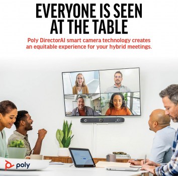 Poly Studio X52 All-In-One Video Bar with TC10 Controller Kit EURO 8D8L1AA#ABB, 7200-88085-101