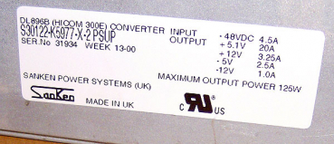 Preview: PSUP Netzteil Stromversorgung S30122-K5977-X-2, S30124-X5096-X Refurbished