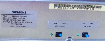PSUC PSU Power Supply S30050-K7047-X-5 Refurbished