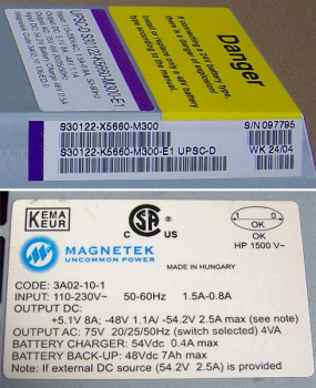 Preview: UPSC-D Netzteil Stromversorgung S30122-K5660-M300-E1 L30251-U600-A326 Refurbished