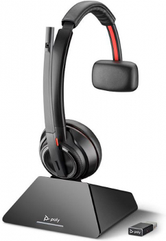Poly Savi 8210 UC DECT 1880-1900 MHz USB-A Headset EMEA INTL 8D3E9AA#ABB, 209213-02
