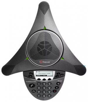 Poly SoundStation IP6000 (SIP) Konferenztelefon, PoE, inklusive Netzteil, 0,4A, 48V/19W, EURO, erweiterbar 2200-15660-122