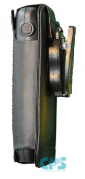 Preview: Telefontasche Ledertasche Lederetui für ASCOM d41 mit Rotationsclip schwarz NEU