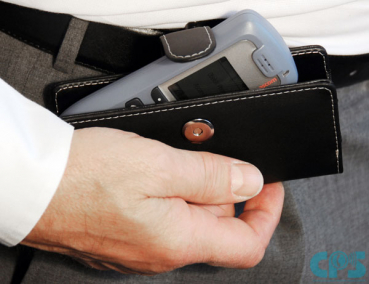 Preview: Telefontasche Ledertasche Lederetui quer für ASCOM d41 / d62 / d81 / d81 Ex 0099-AS