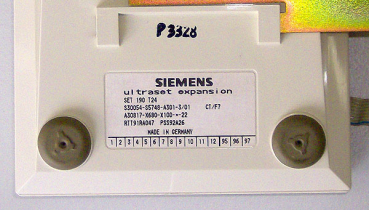 Preview: Siemens Ultraset Erweiterungs-Set 190 T24 S30054-S5748-A301-3 Refurbished