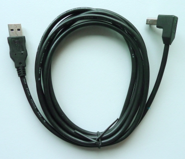 USB Cable Plug A on Angle Plug B 2m black S30267-Z360-A20 NEW
