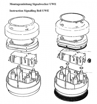 FHF Signalling bell UWE 18-30 VDC 21102022