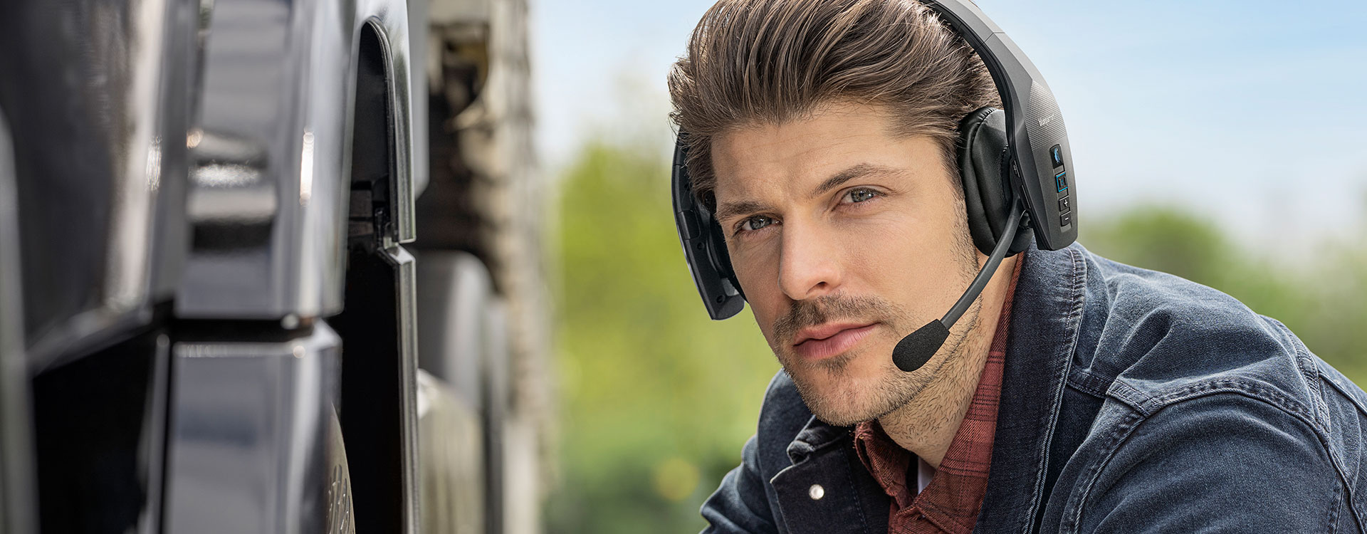 BlueParrott S650-XT Convertible Bluetooth Headset With Active Noise Cancellation – Over-Ear, Black