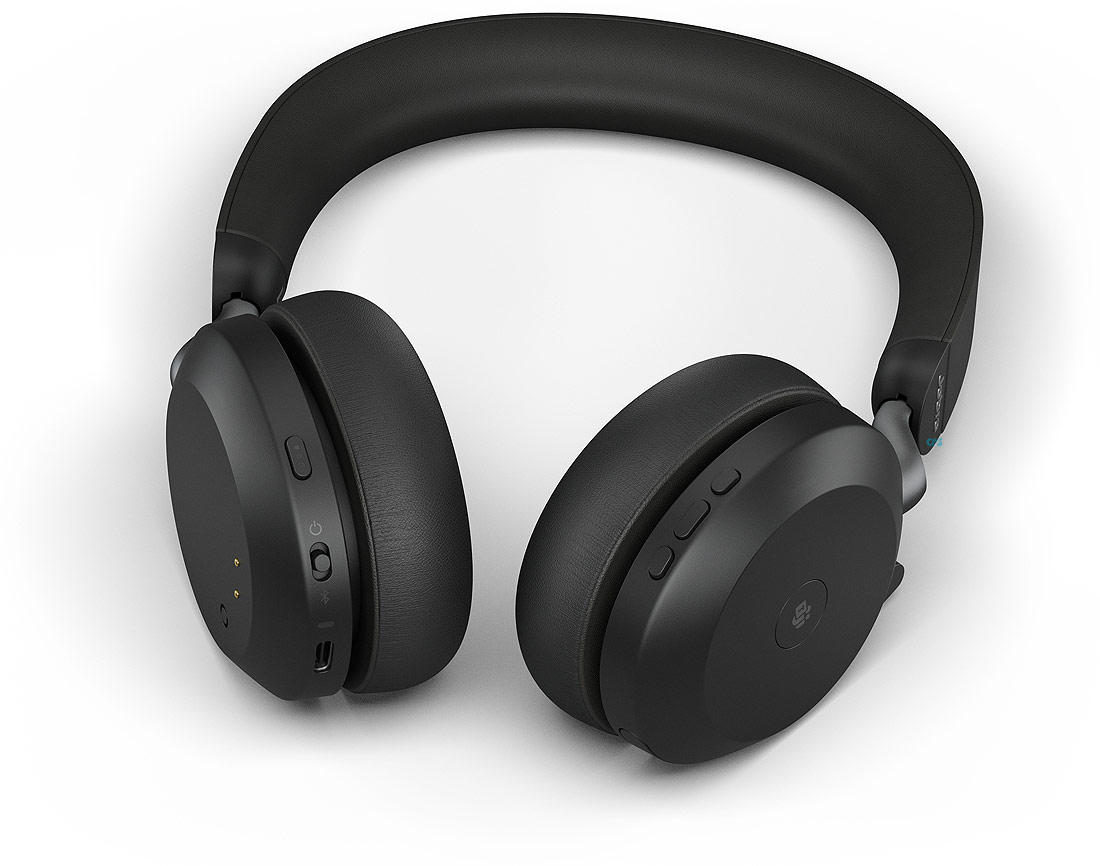 Jabra Evolve2 75 Link380/390a MS Stereo Stand Black 27599
