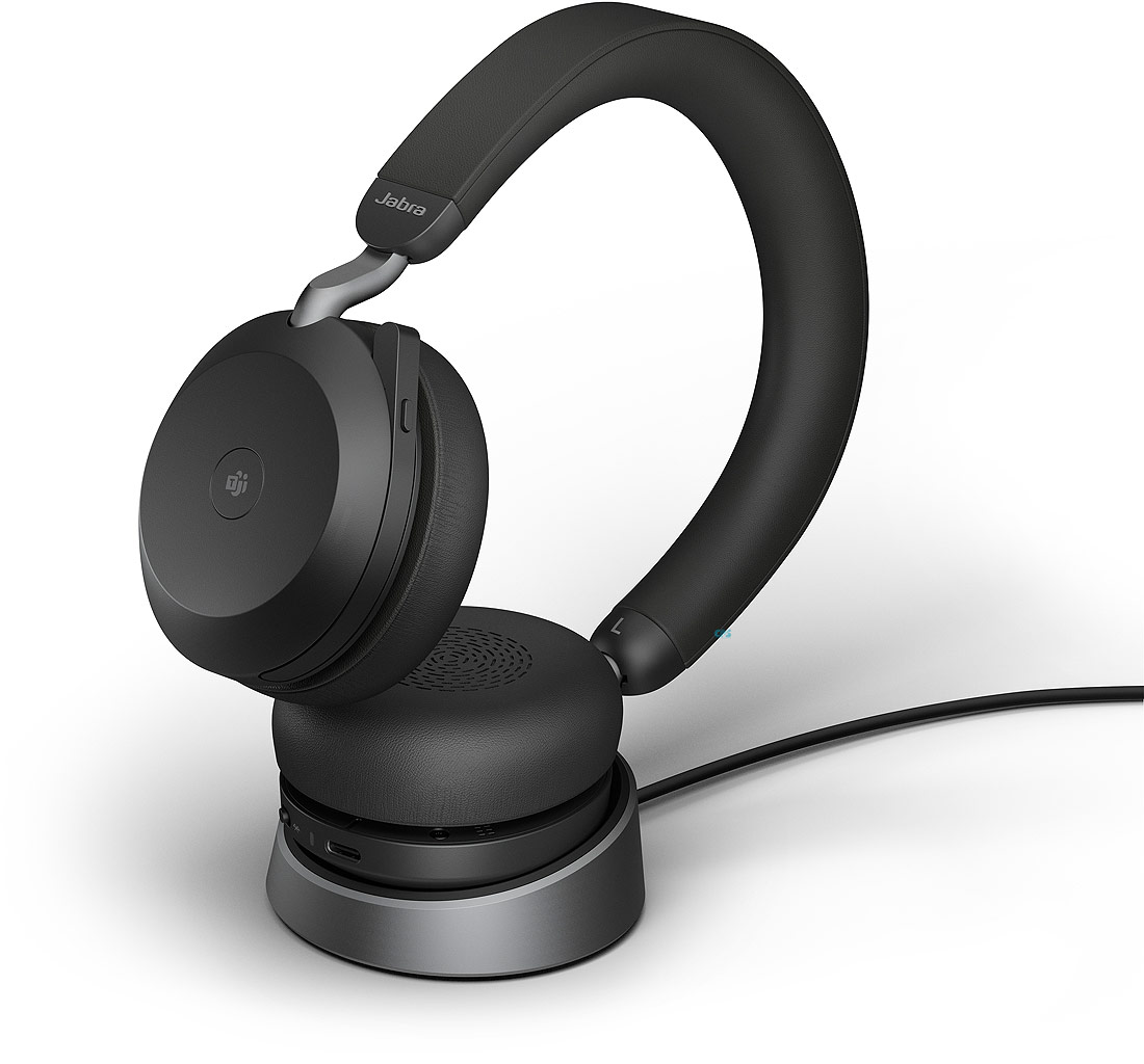 Jabra Evolve2 75 Link380/390c MS Stereo Stand Black 27599-999-889