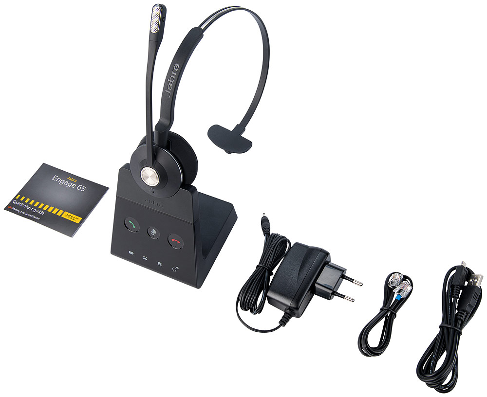 未使用品 Jabra Engage 65 Mono#3 Amazon.com: Jabra Engage 65 Wireless Headset, Mono