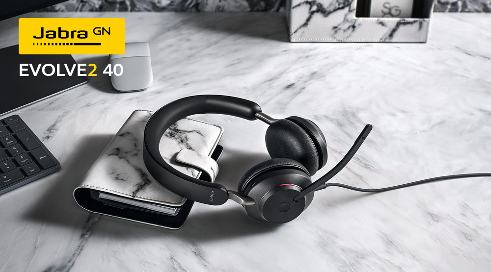 最終値下げ Jabra Evolve2 40 MS Stereo USB-A Jabra Evolve2 40 MS Wired Headphones, USB-A, Stereo, Black