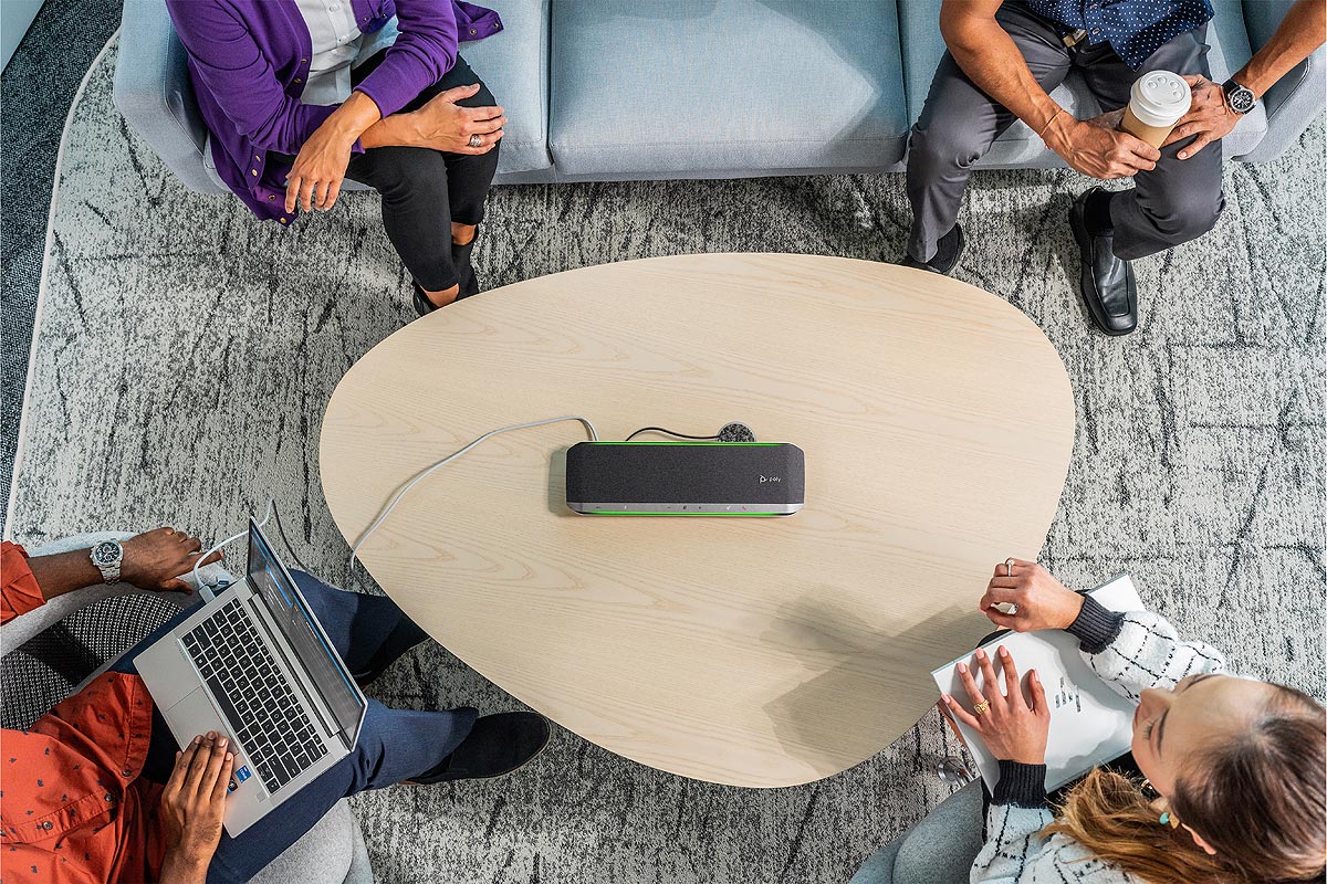 Poly Sync 60 Speakerphone USB-A USB-C Bluetooth 772C2AA, 216872-01