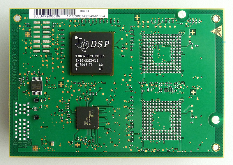 Voice Channel Booster Card OCCB1 (1 DSP) to 48 simultaneous