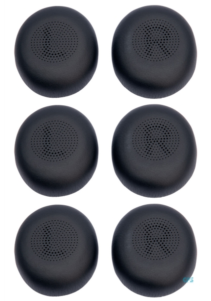 Jabra Ear Cushions for Evolve2 40/65 6pcs, Black 14101-77