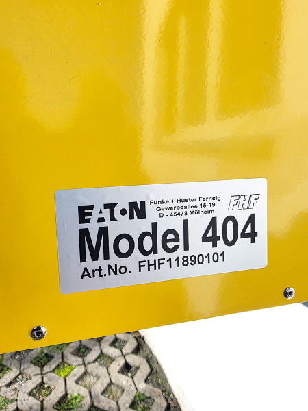 FHF Telephone-Hood model 404 galvanized steel yellow 11890101