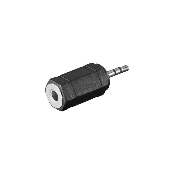 Adapter Klinkenstecker 2,5mm auf Klinkenbuchse 3,5mm NEU