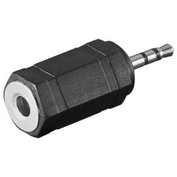 Adapter Klinkenstecker 2,5mm auf Klinkenbuchse 3,5mm NEU