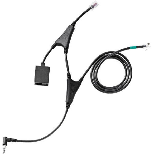 EPOS CEHS-AL 06 EHS MSH cable for Alcatel-Lucent phones, 3.5mm Jack plug with 4 pole 1001069