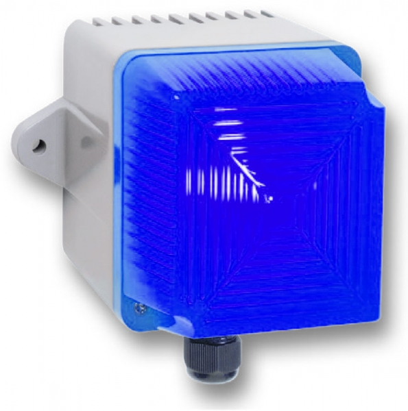 FHF LED-Signalleuchte BLK Super LED 24 VDC 2000 lm blau 22164305