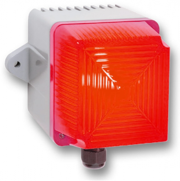 FHF LED-Signal light BLK Super LED 24 VDC 2000 lm red 22164302