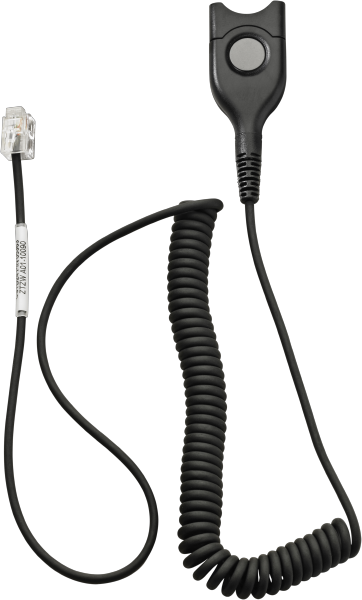EPOS CSTD 01, Standard ED EasyDisconnect to modular plug RJ9, 100cm 1000836 005362